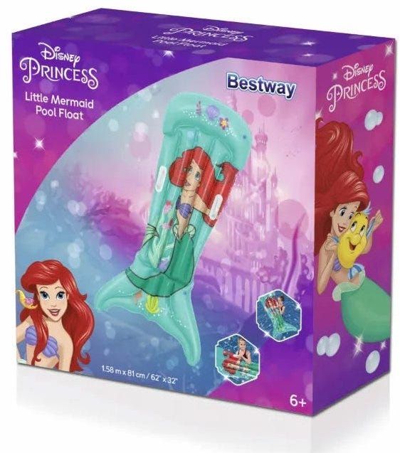 Buy Bestway Disney Little Mermaid Pool Float, 1.58mx81cm Online in