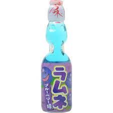 Hatakosen Blueberry Flavour Ramune - 18x200ml - Tradewinds Oriental Shop