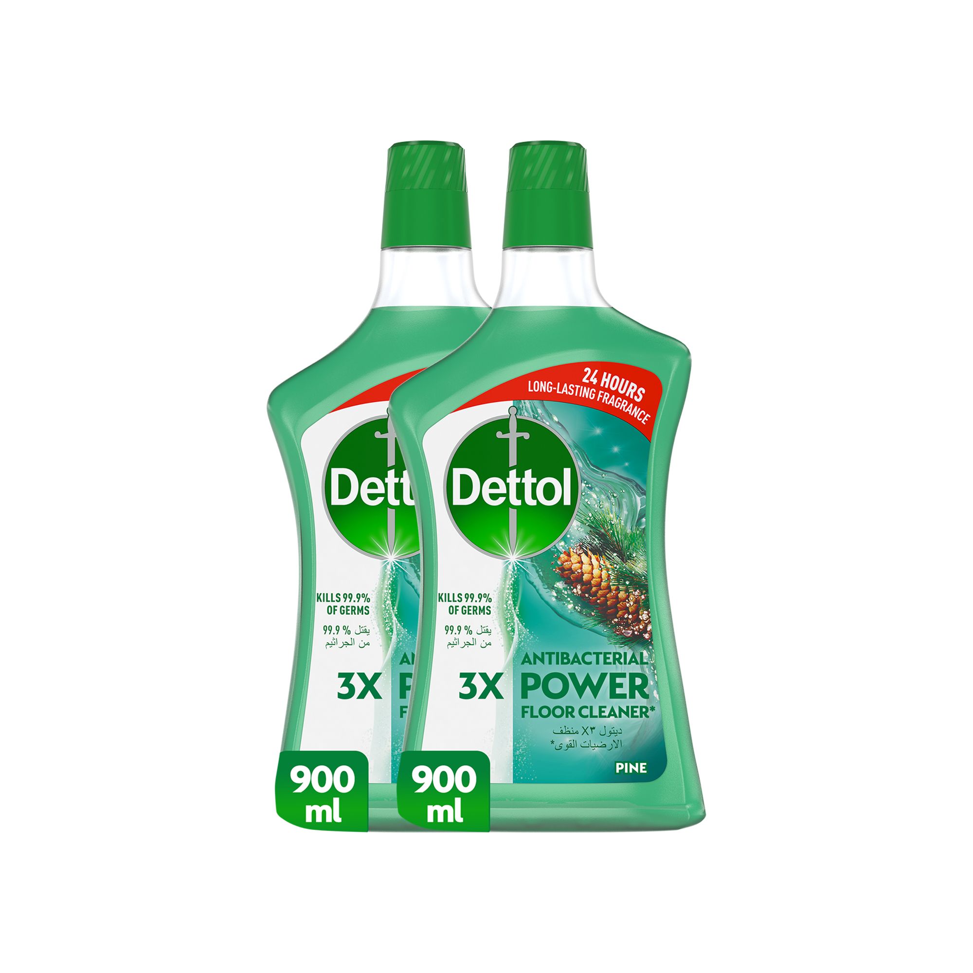 Buy Dettol Pine Antibacterial X Power Floor Cleaner X Ml Online In Uae Talabat Uae