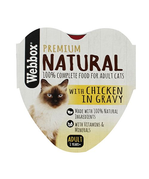 Buy box Cat Heart Chicken In Gravy 85G Online in Oman Talabat Oman