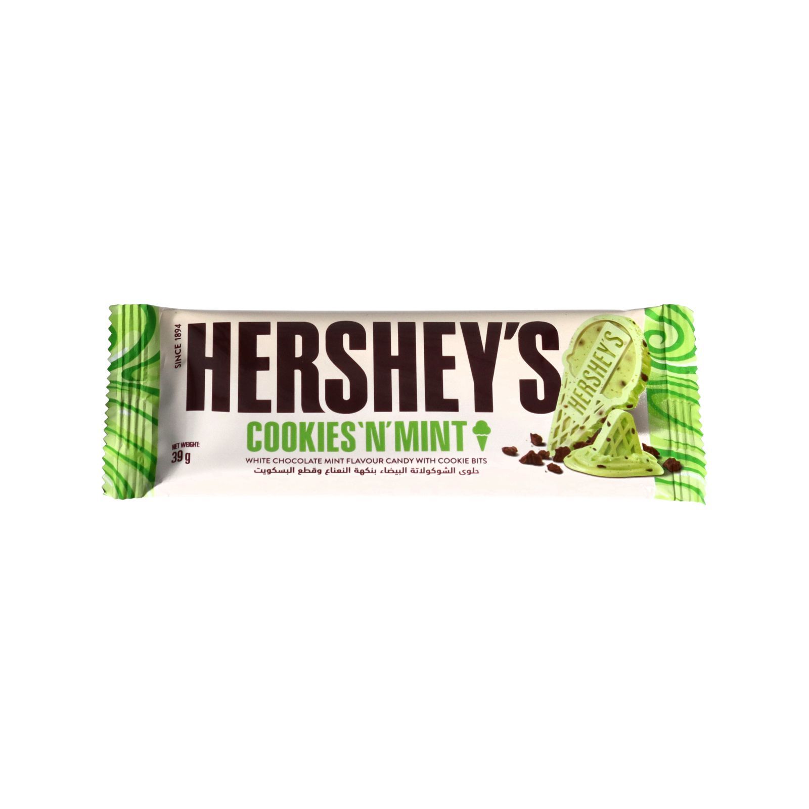 Buy Hersheys Cookies & Mint 39 g Online in UAE | Talabat UAE