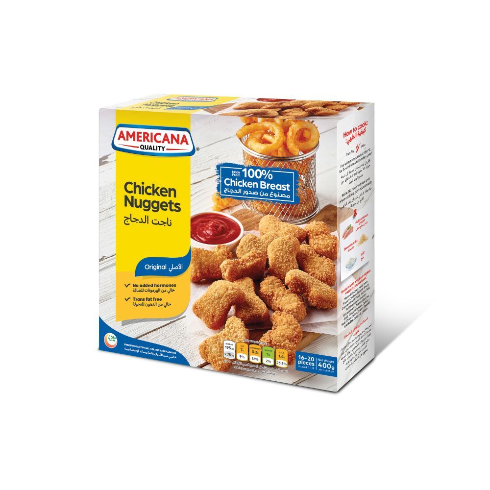 Buy Americana Frozen Chicken Nuggets 400 g Online in Bahrain Talabat