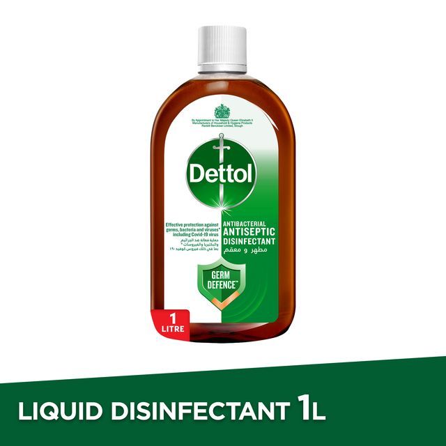 Buy Dettol Antiseptic Disinfectant Liquid, 1L Online in Oman 