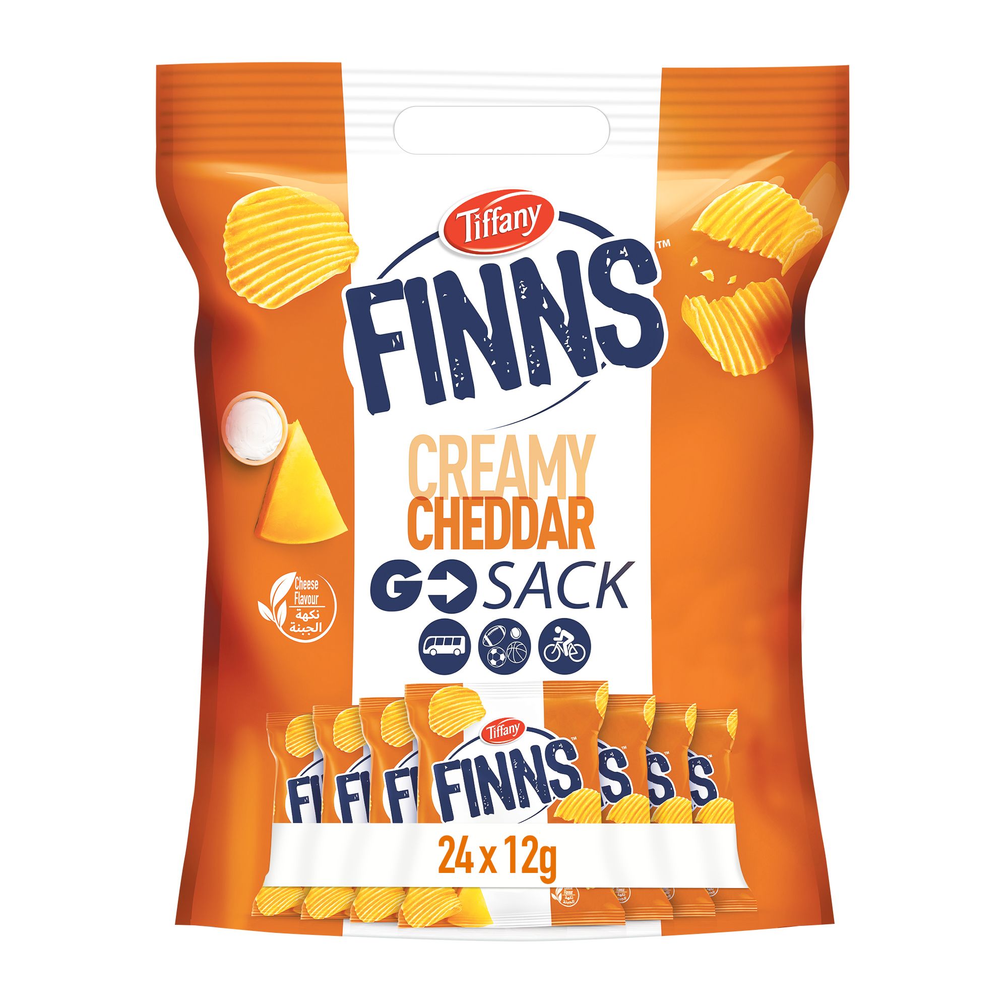Buy Tiffany Finns Creamy Cheddar Crinkled Cut Potato Chips 24x15g buy-tiffany-finns-creamy-cheddar-crinkled-cut-potato-chips-24x15g