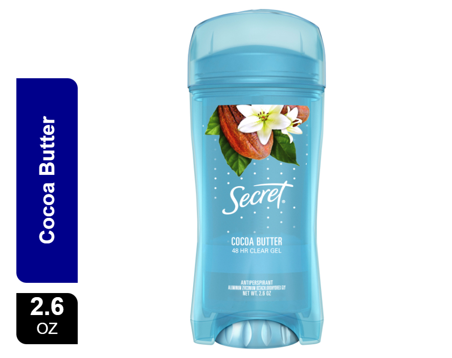 Buy Secret Anti Prespirant Classic Cocoa Butter Deodorant Gel 2.6 oz