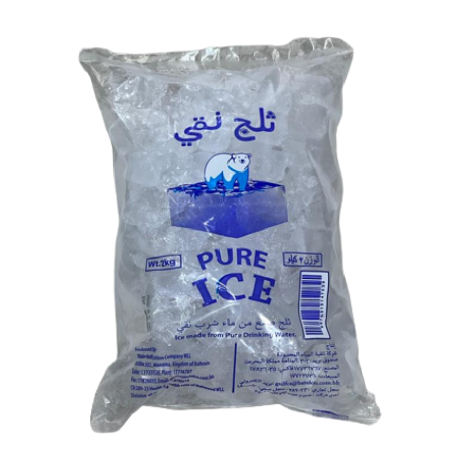 Buy Pure Ice Cubes Bag, 2kg Online in Bahrain Talabat Bahrain