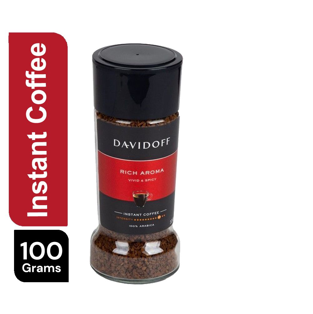 Buy Davidoff Coffee Rich Aroma Vivid & Spicy, 100g Online in Oman