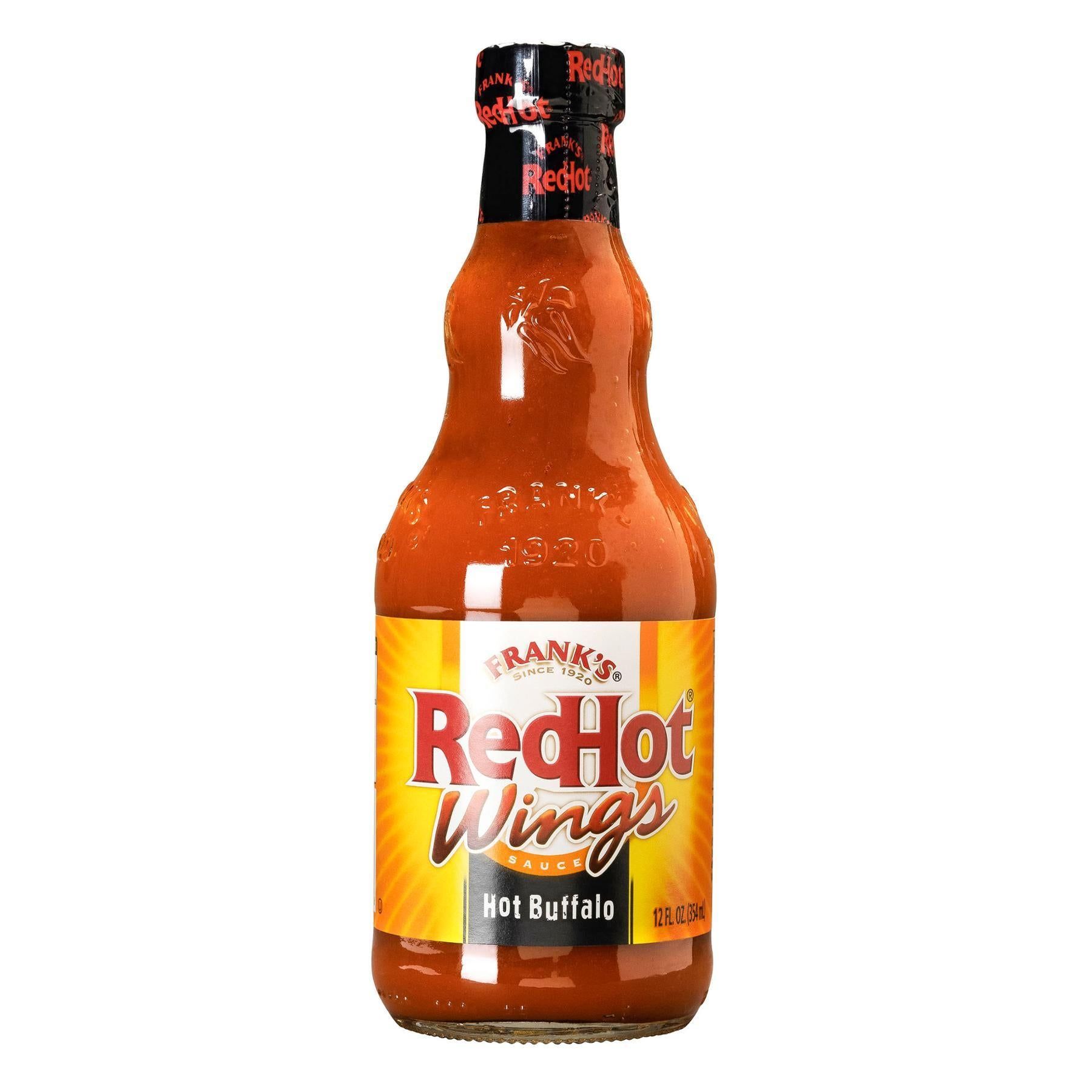 Buy Frank's Red Hot Wings Hot Buffalo Sauce 354 ml Online in Kuwait