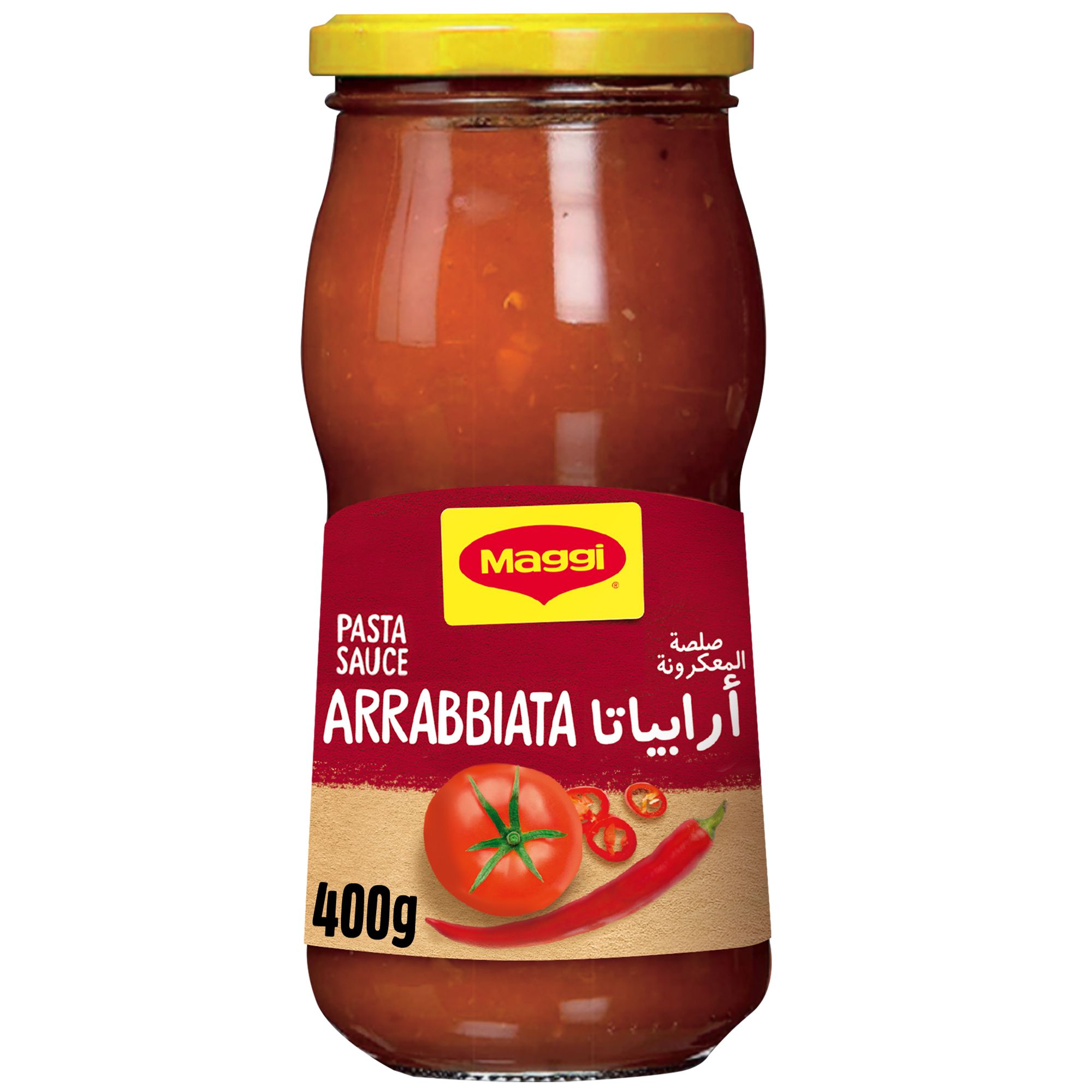 Muggi Kuwait Buy Maggi Arrabiata Sauce Jar 400g Online in Kuwait | Talabat Kuwait