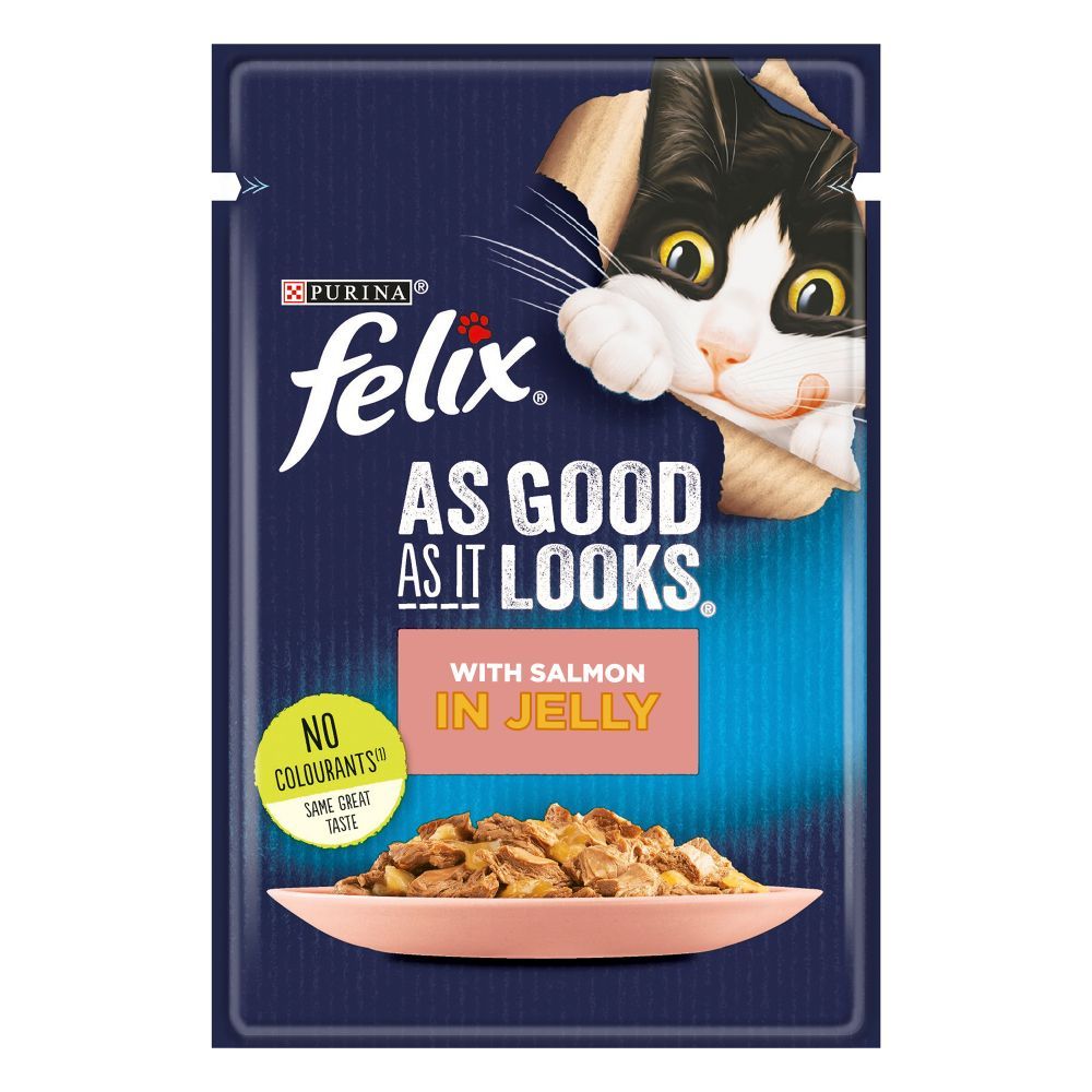 Buy Felix As Good As It Looks With Salmon In Jelly 85 g Online in Bahrain Talabat Bahrain