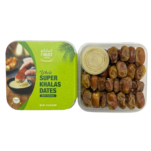 Buy Etmarco Super Khalas Dates with Thahina, 615g Online in Oman ...