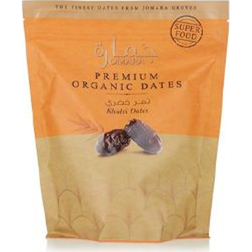 Buy Jomara Organic Khidri Dates Pouch 400 g Online in UAE | Talabat UAE