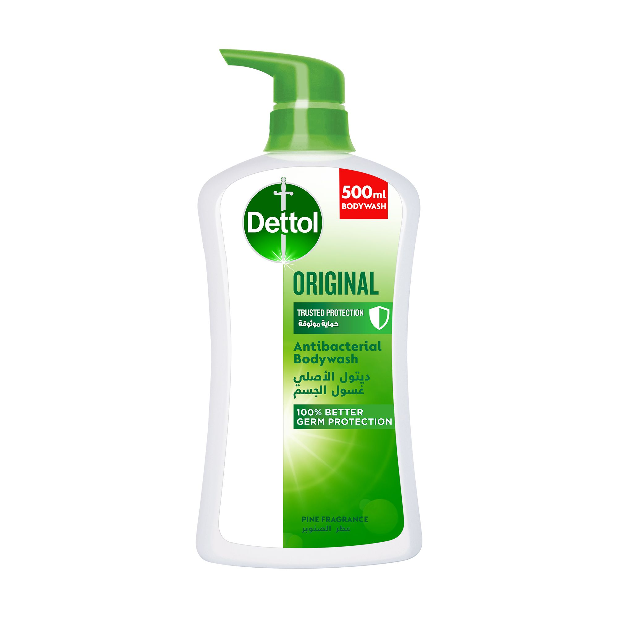 Buy Dettol Original Pine Bodywash & Shower Gel, 500ml Online in Kuwait