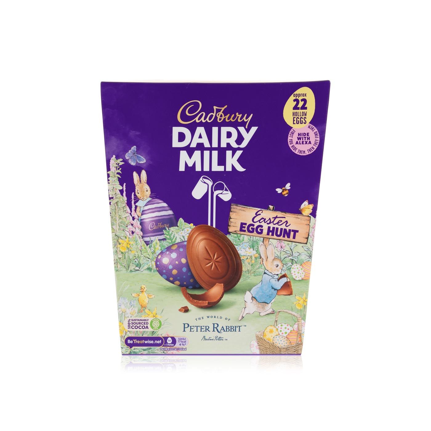 Buy Cadbury Dairy Milk Chocolate Egg Hunt Large, 317g Online in Kuwait Talabat Kuwait