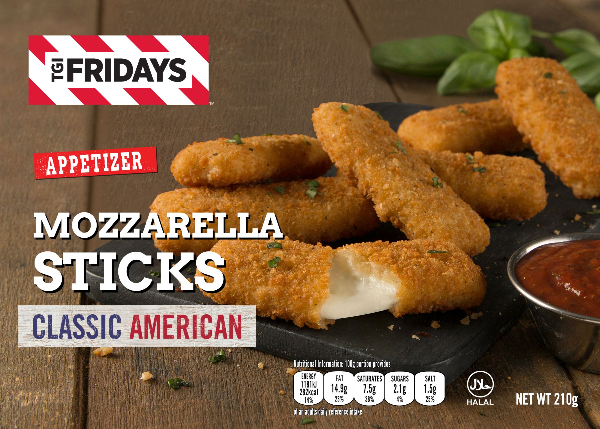 Buy Tgi Fridays Mozzarella Sticks 210 g Online in Kuwait Talabat Kuwait