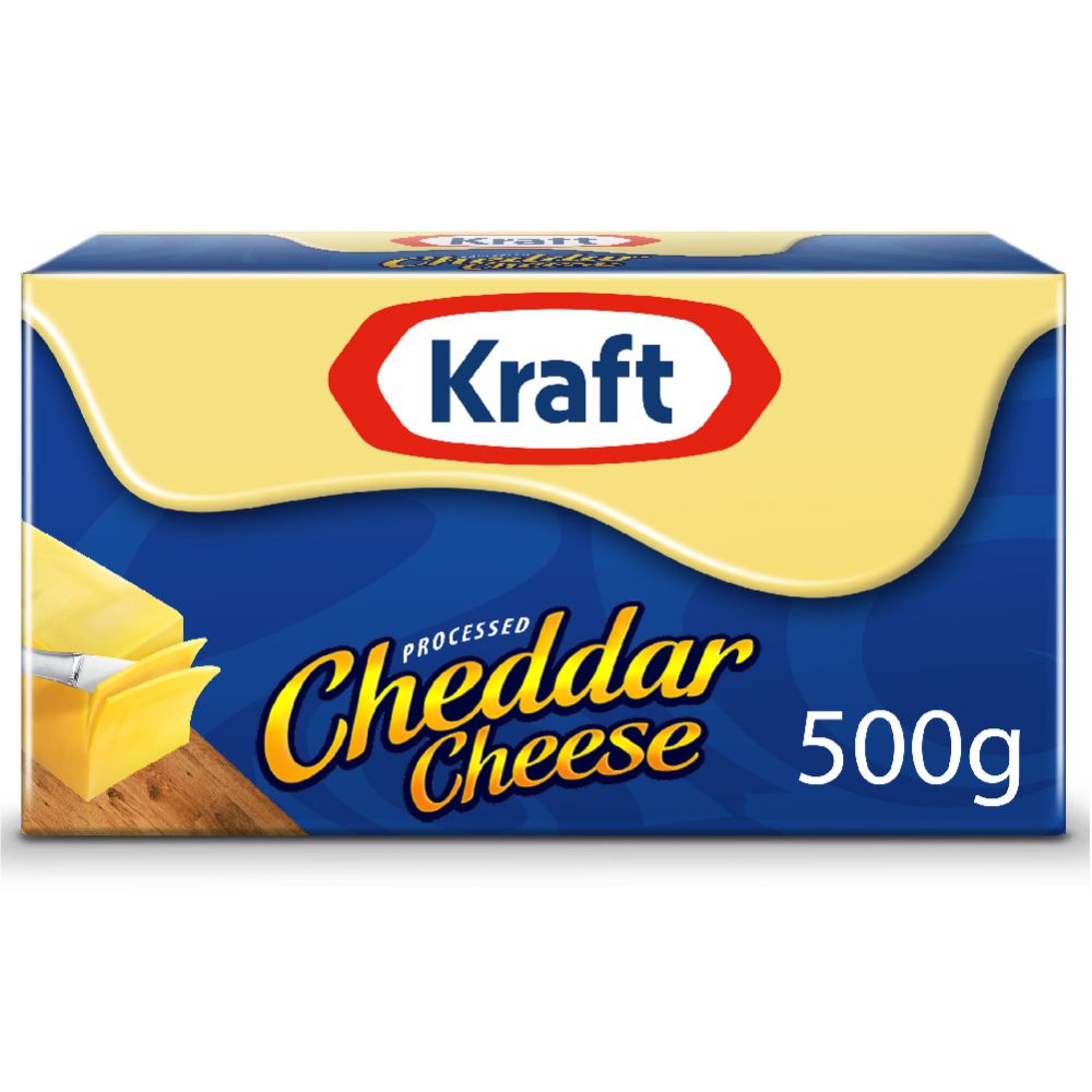 Buy Kraft Cheddar Cheese Block, 500g Online in UAE Talabat UAE