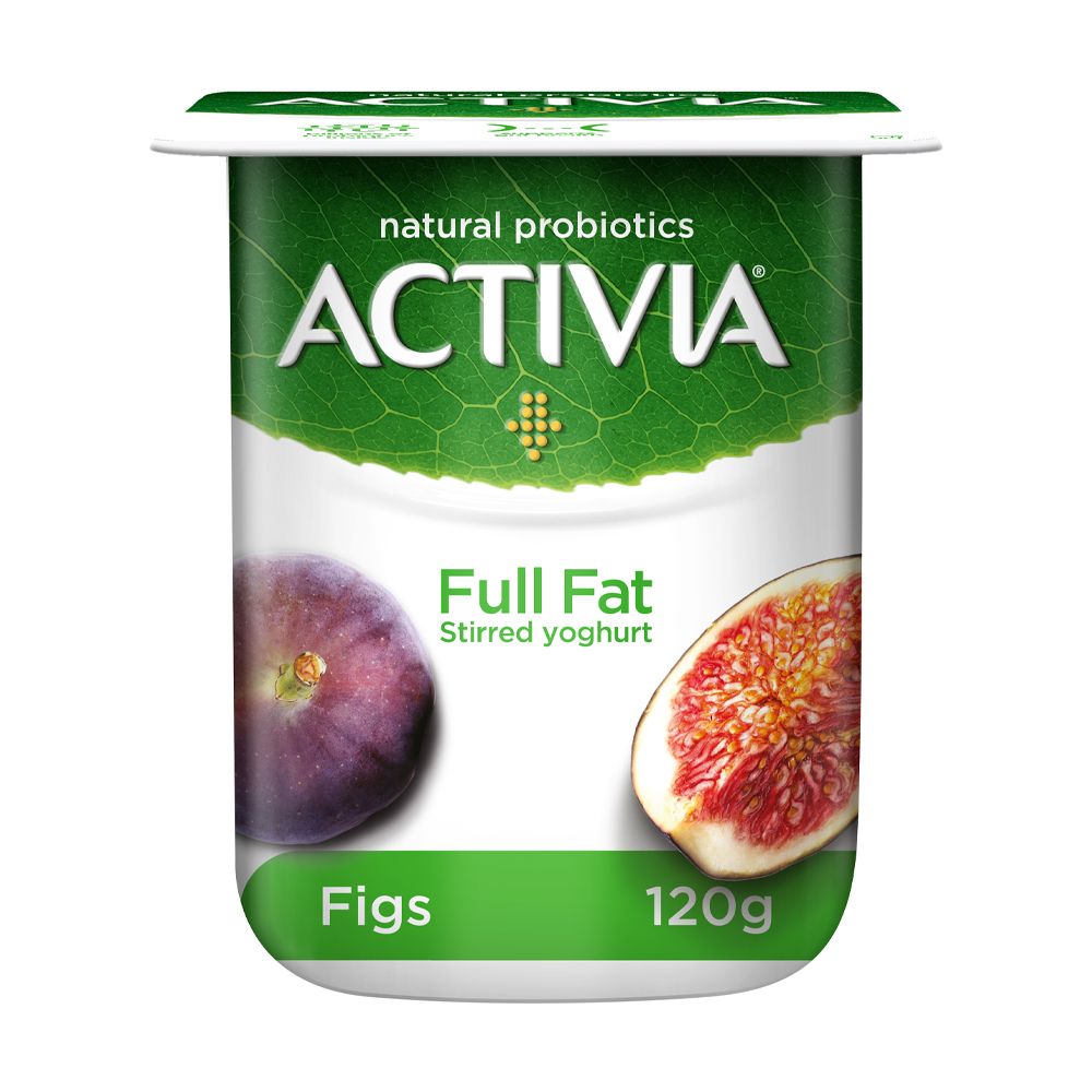 Buy Activia Full Fat Fig Stirred Yoghurt 120 g Online in Bahrain