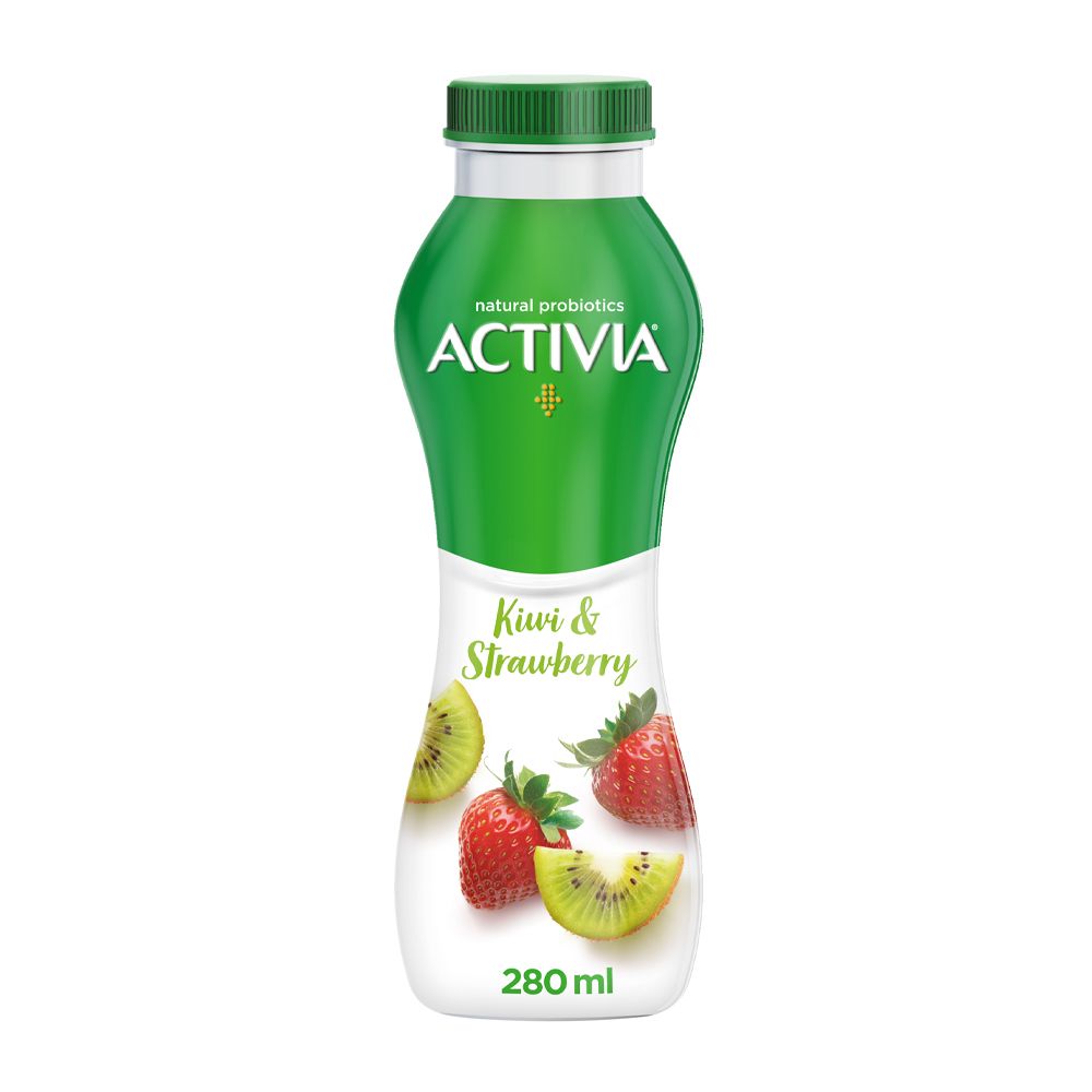 Buy Activia Yoghurt Go Strawberry & Kiwi 280 ml Online in UAE Talabat UAE