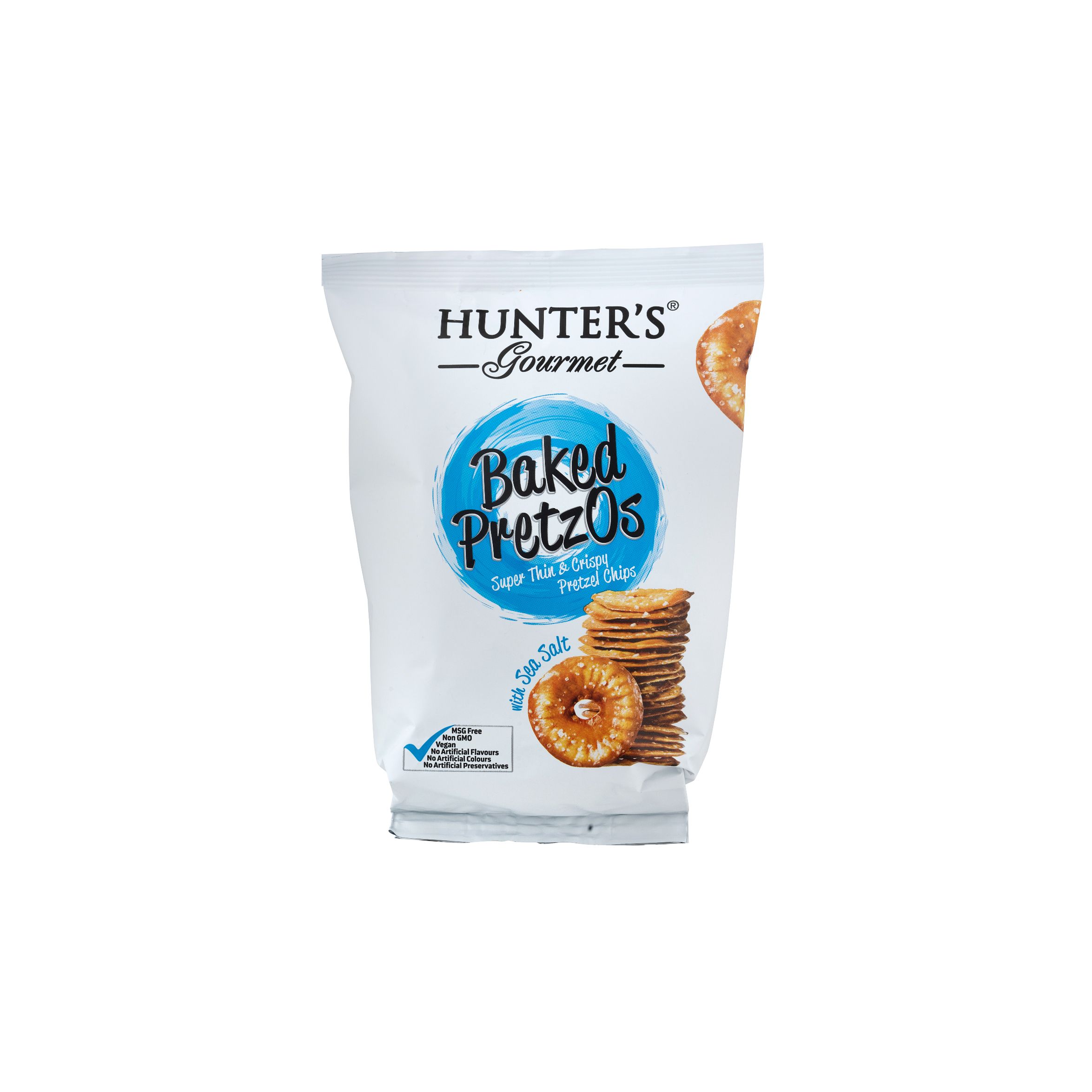 Buy Hunter's Gourmet Baked Pretzos with Sea Salt 180 g Online in UAE ...