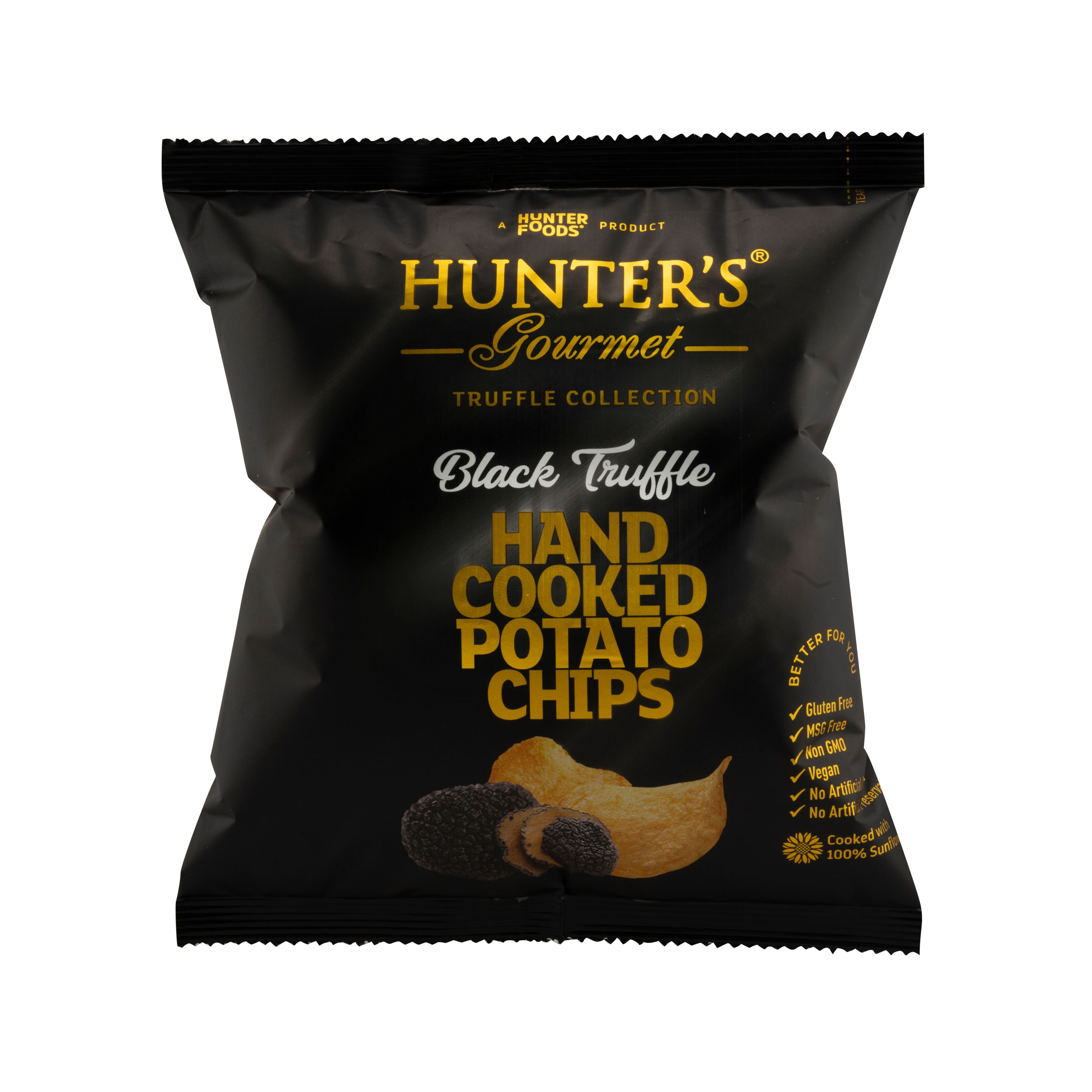 Buy Hunter's Gourmet Black Truffle Flavored Hand Cooked Potato Chips ...