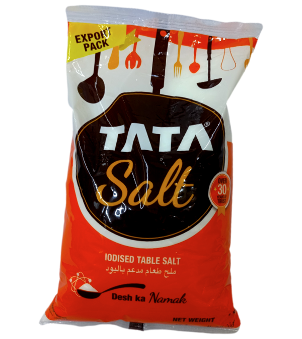 Buy Tata Salt Iodized Table Salt 1kg Online in Oman Talabat Oman