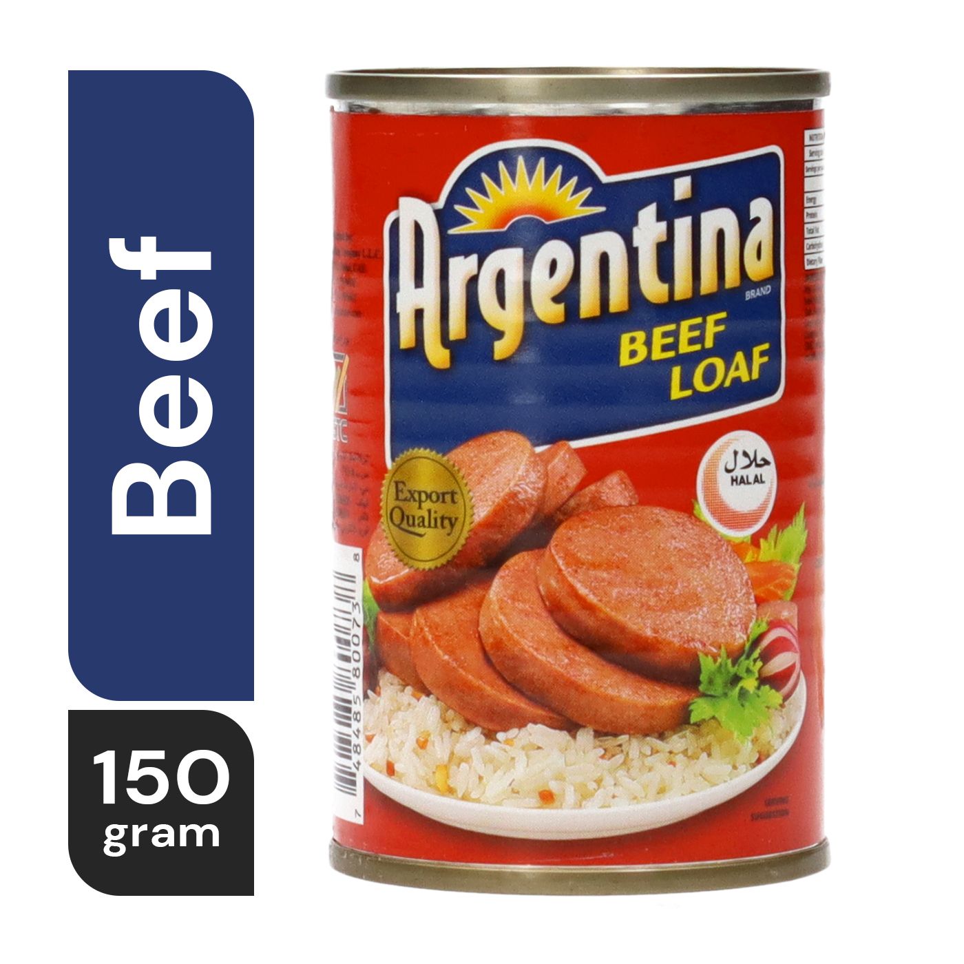 Buy Argentina Beef Loaf Regular 150 g Online in UAE | Talabat UAE