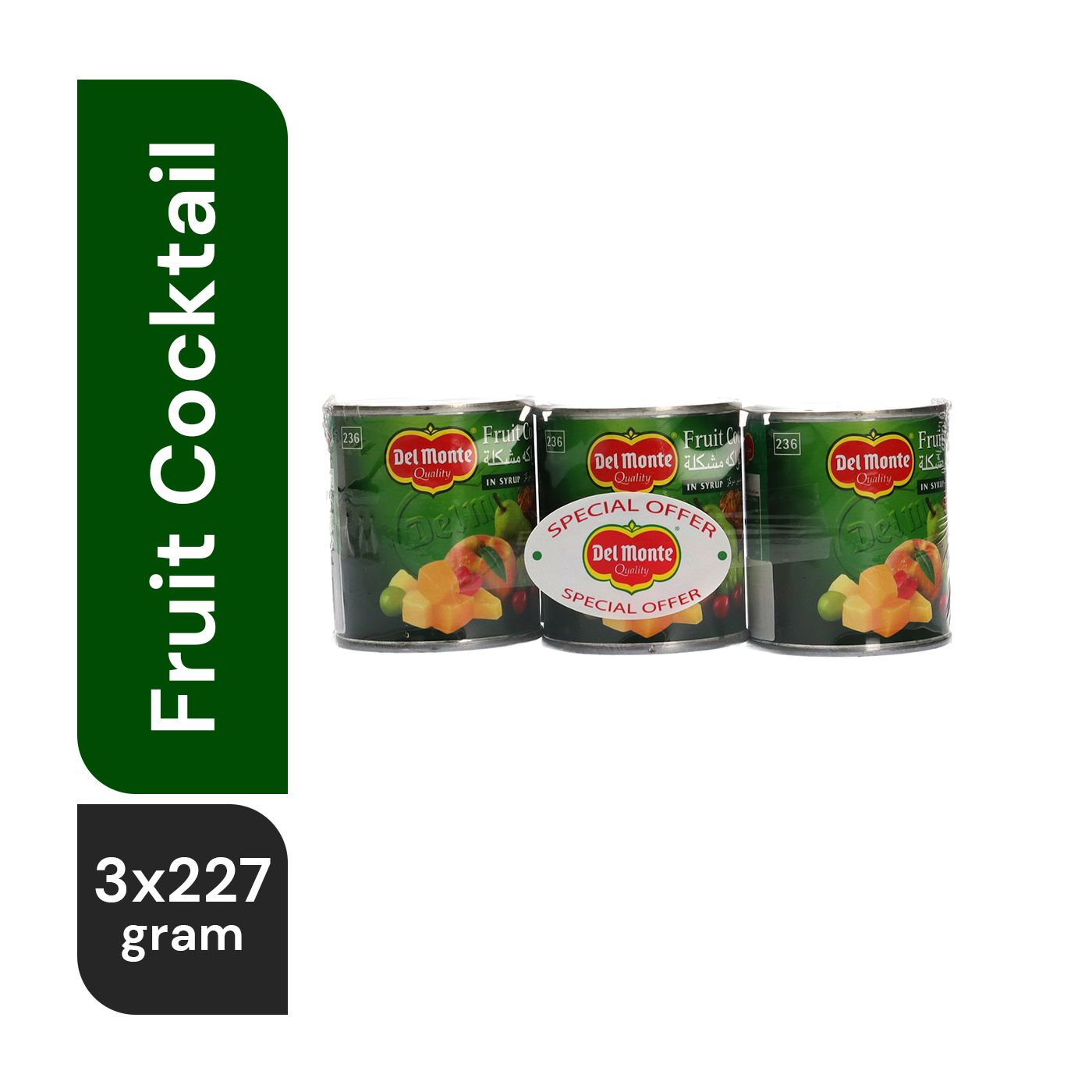 Buy Del Monte Fruit Cocktail Cherry in Syrup 227 g x 3 Pcs Online in