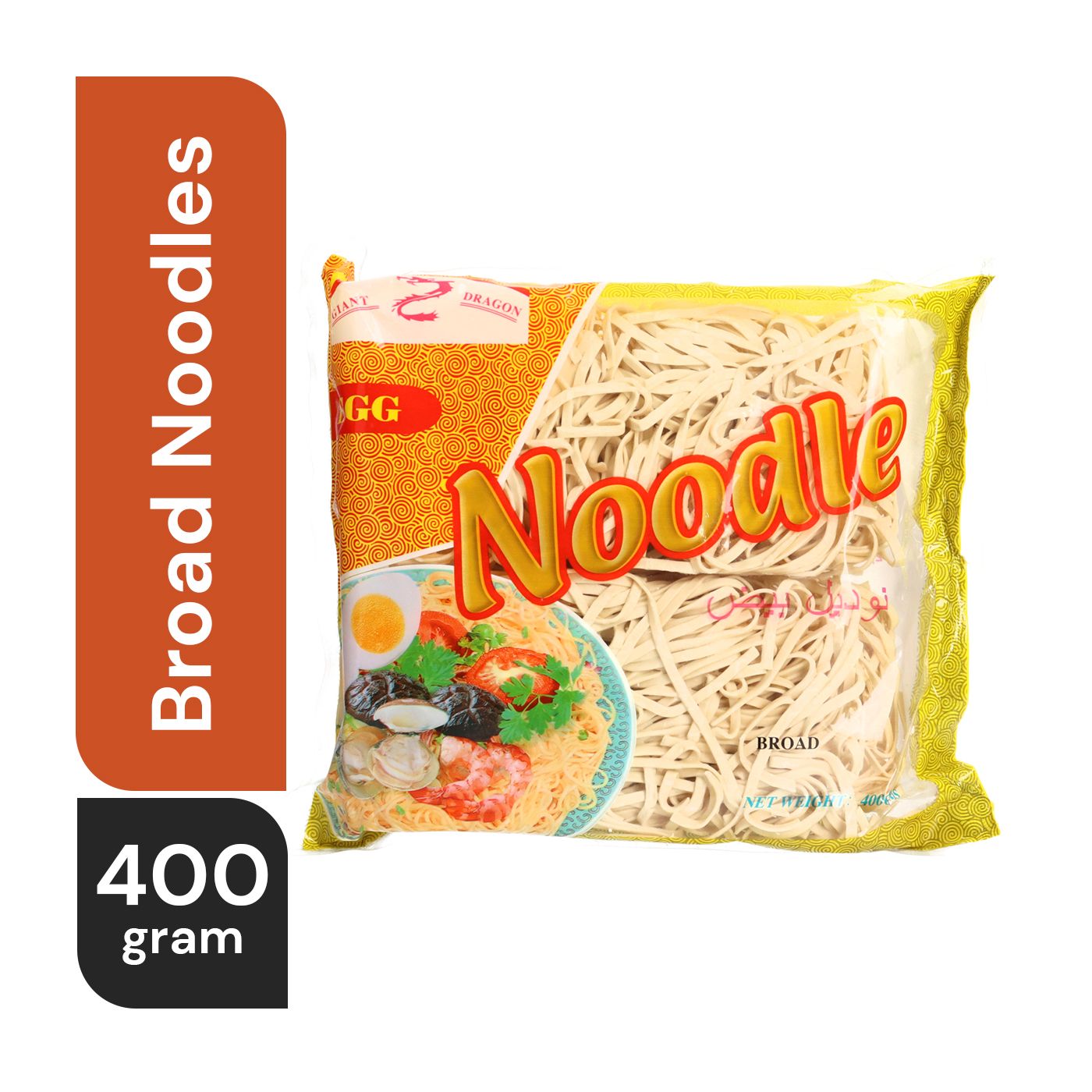 Buy Giant Dragon Broad Noodle With Egg 400 g Online in UAE Talabat UAE