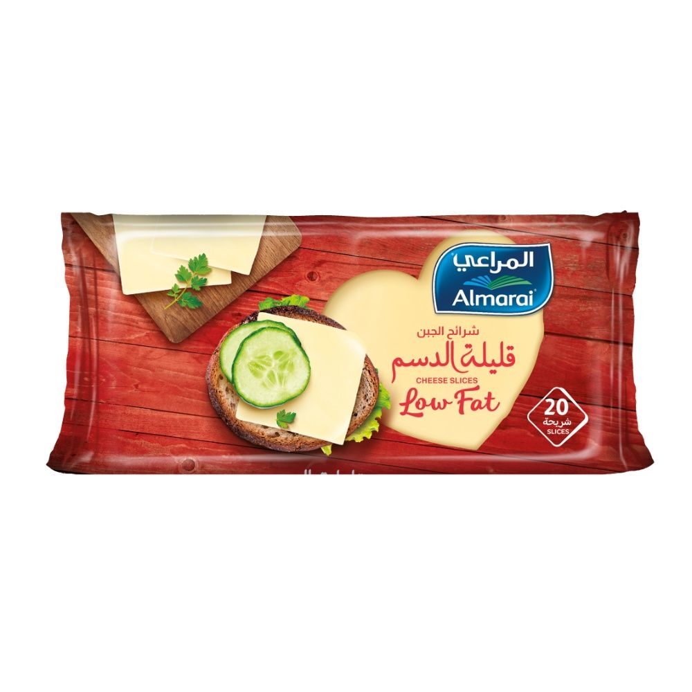 Buy Almarai Low Fat Cheddar Cheese Slices, 400g Online in UAE Talabat UAE