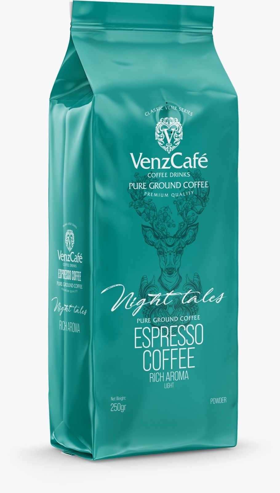 Buy VenzCafe Light Roasted Espresso Coffee, 250g Online in Oman ...