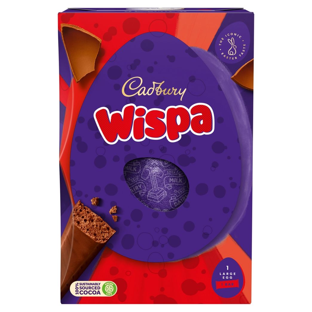 Buy Cadbury Wispa Milk Chocolate Large Egg, 182g Online in Kuwait ...