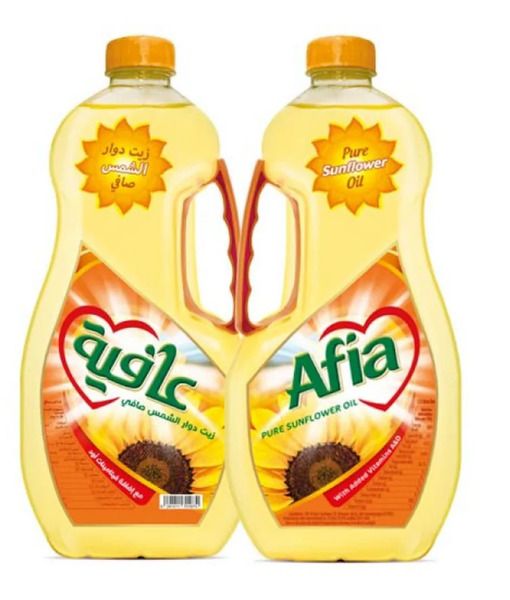 Buy Afia Sunflower Oil, 2x1.5L + 500ml Online in Oman Talabat Oman