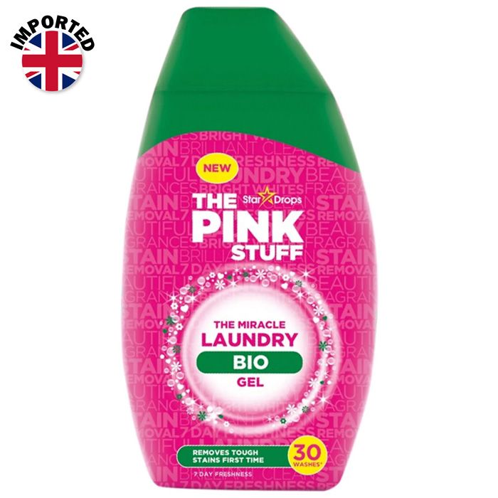 Buy The Pink Stuff Laundry Gel 30Wash Bio, 900ml Online in Kuwait