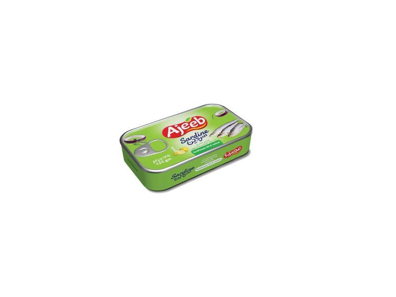 اشترِ Ajeeb Sardine In Oil With Lemon, 125g أونلاين في Oman | طلبات Oman