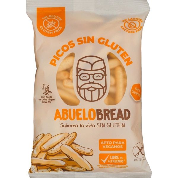Buy El Abuelo Bread GlutenFree Breadsticks 100 g Online in UAE