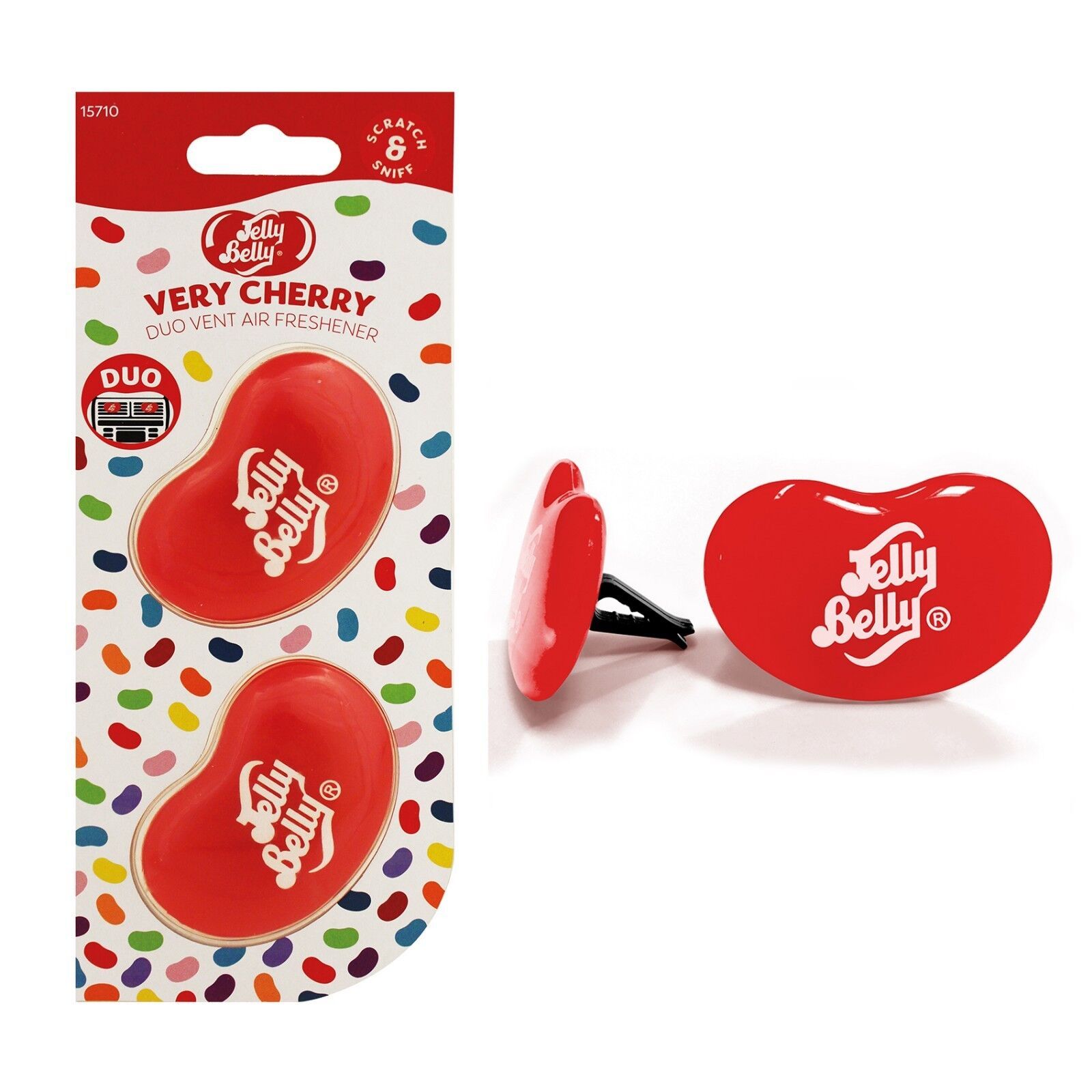 Buy Jelly Belly 3D Duo Very Cherry Car Air Freshener Online in Kuwait Talabat Kuwait