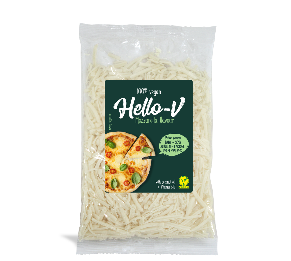 Buy HelloV Shredded Vegan Mozzarella Cheese with Coconut Oil & Vitamin