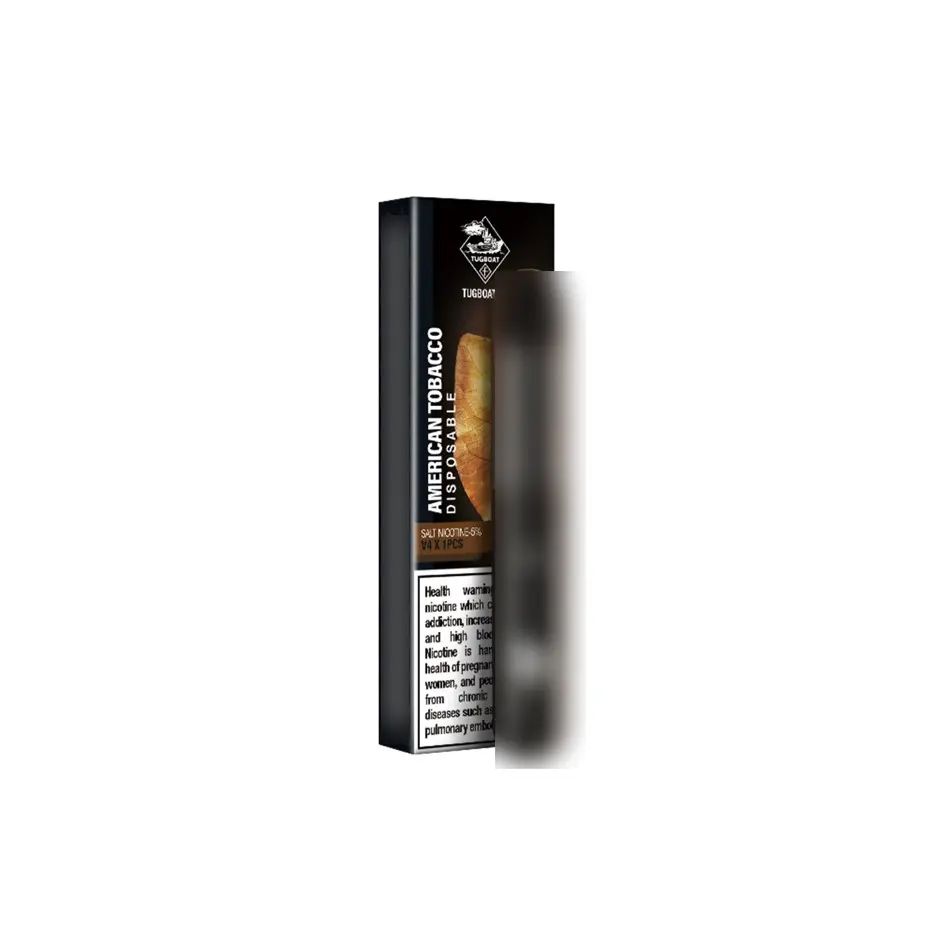 Buy Tugboat V4 American Tobacco 500 Puffs 50mg Online In Kuwait 