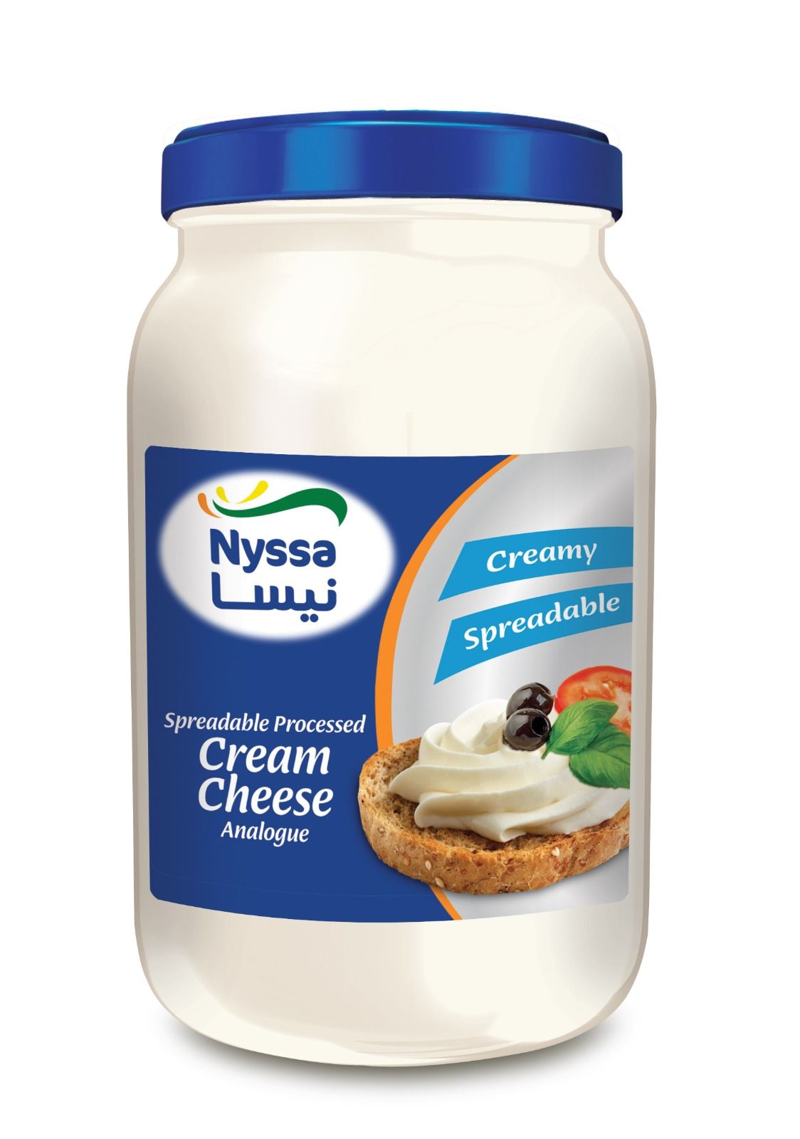 Buy Nyssa Processed Cream Cheese Jar, 240g Online in Bahrain | Talabat