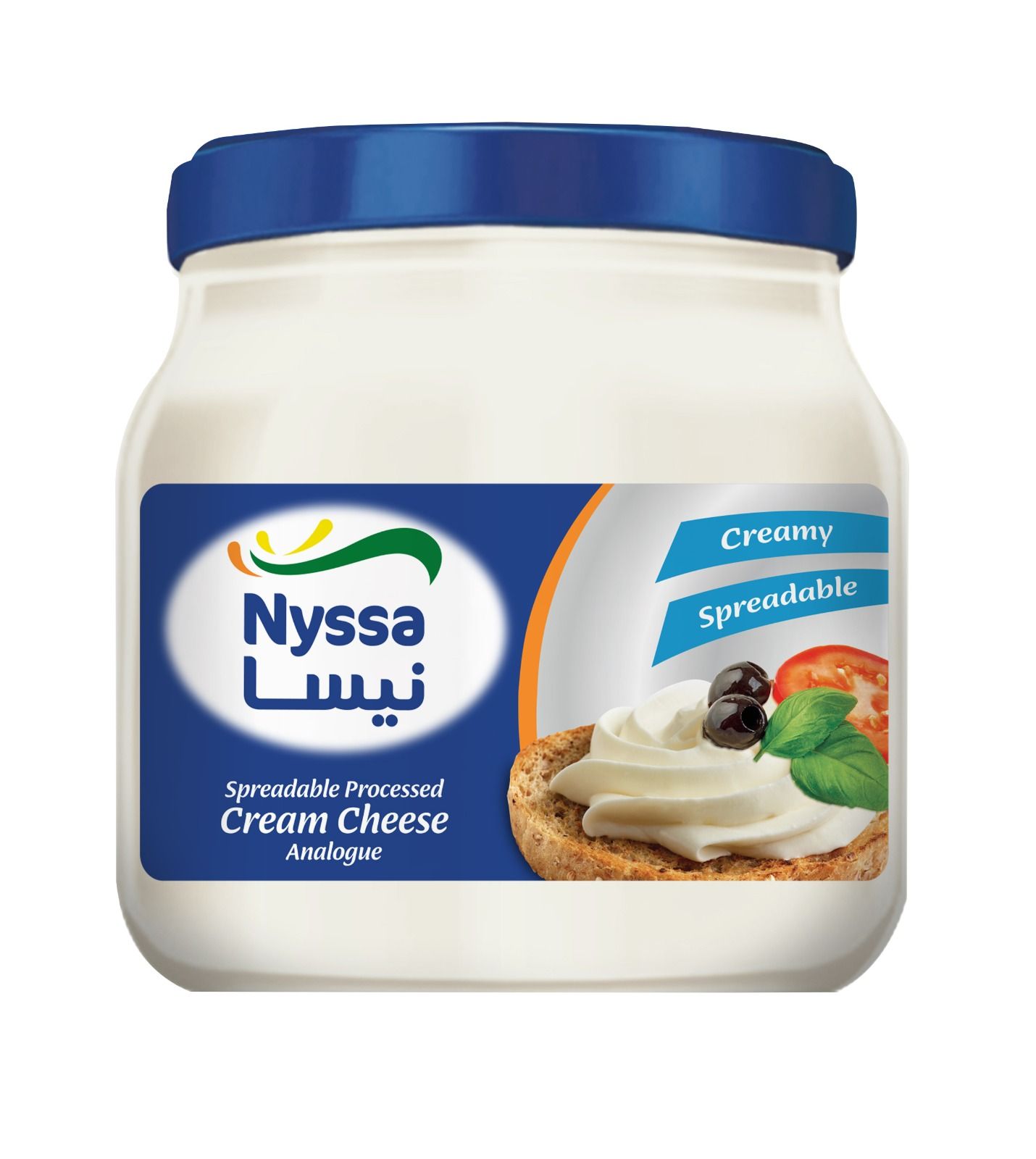 Buy Nyssa Processed Cream Cheese Jar, 500g Online in Bahrain Talabat