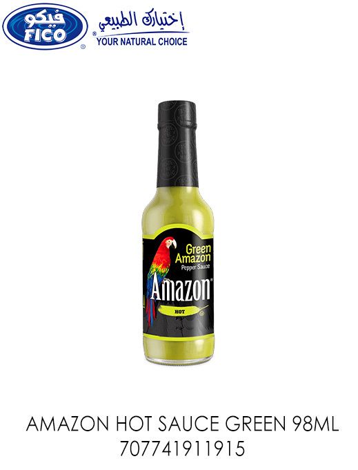 Buy Amazon Hot Sauce Green 98ml Online in Kuwait Talabat Kuwait