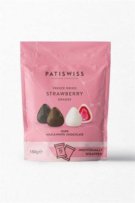 Buy Patiswiss Individually Wrapped Chocolate Coated Freeze Dried ...