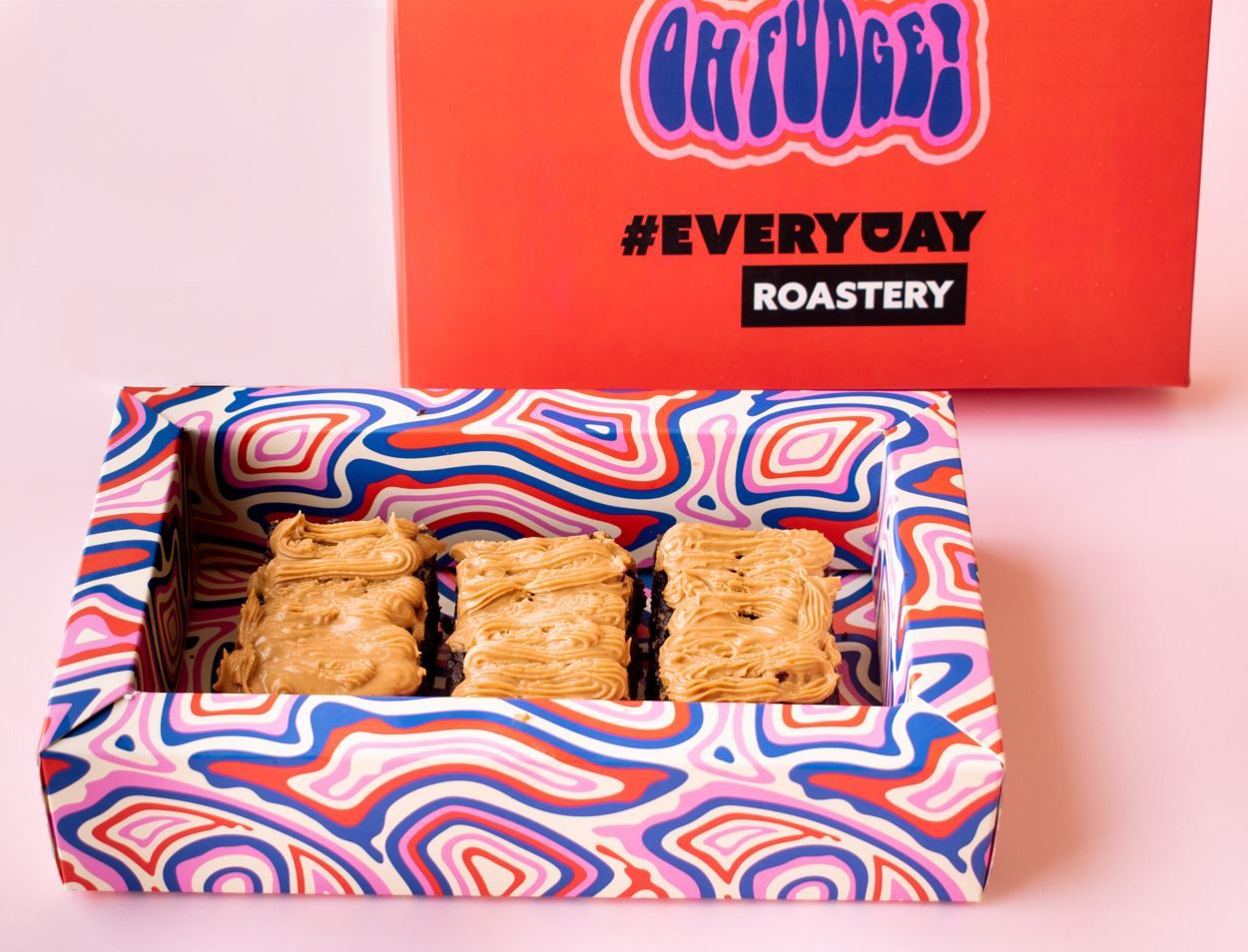 Buy Fudgin Peanut Butter Brownies Box of 3 Online in Kuwait Talabat