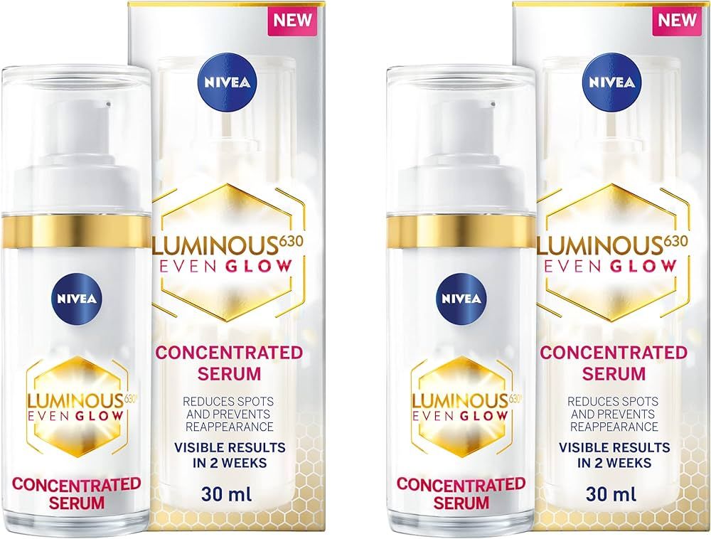 Buy Nivea Luminous 630 Even Glow Anti Dark Spot Concentrated Face Serum, Spotless Even Skin
