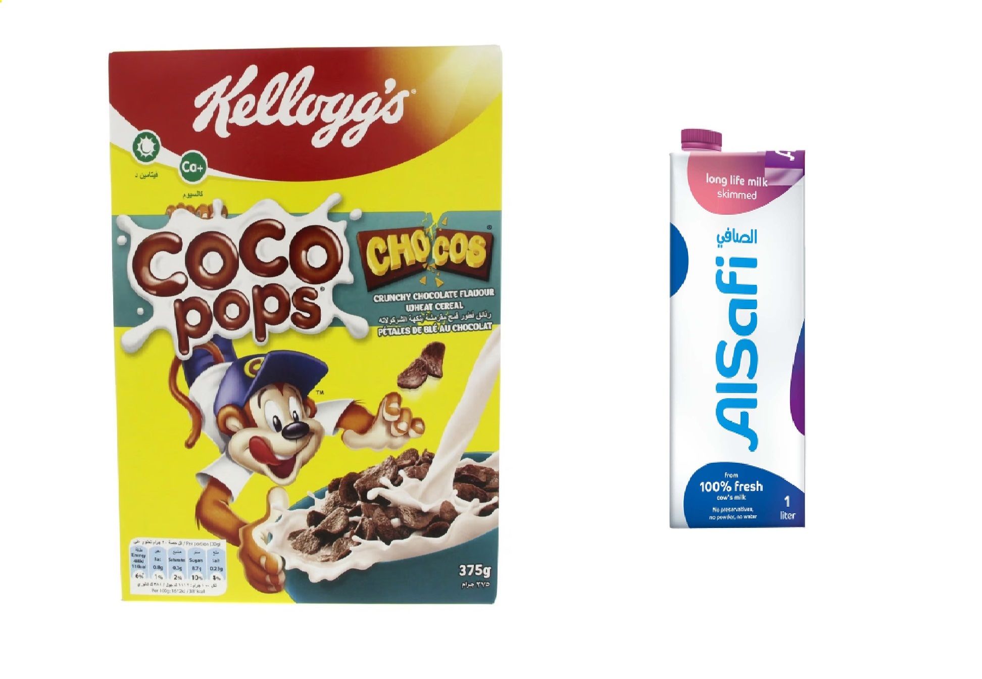 Buy Kelloggs Coco Pops Chocos 375 g Online in Kuwait