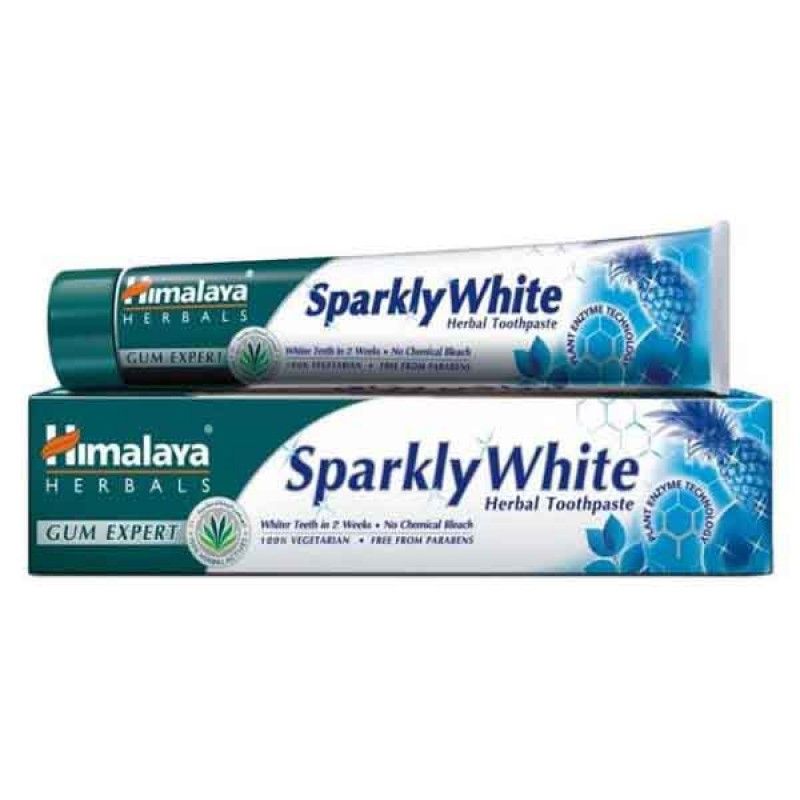 Buy Himalaya Sparkly White Toothpaste, 100g Online in Oman | Talabat Oman