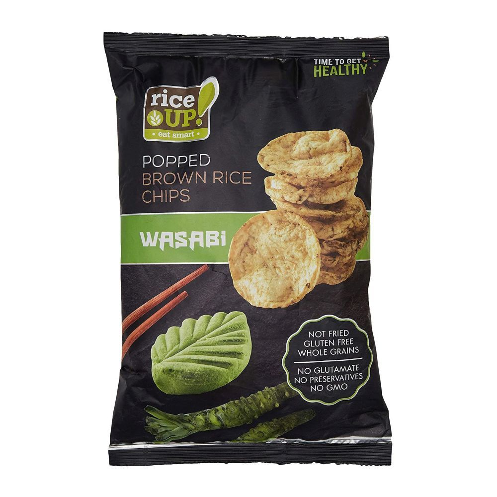 Buy Wholegrain Brown Rice Chips Wasabi 120 g Online in UAE Talabat UAE