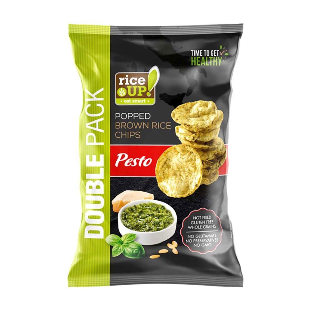Buy Wholegrain Brown Rice Chips Pesto 120 g Online in UAE Talabat UAE