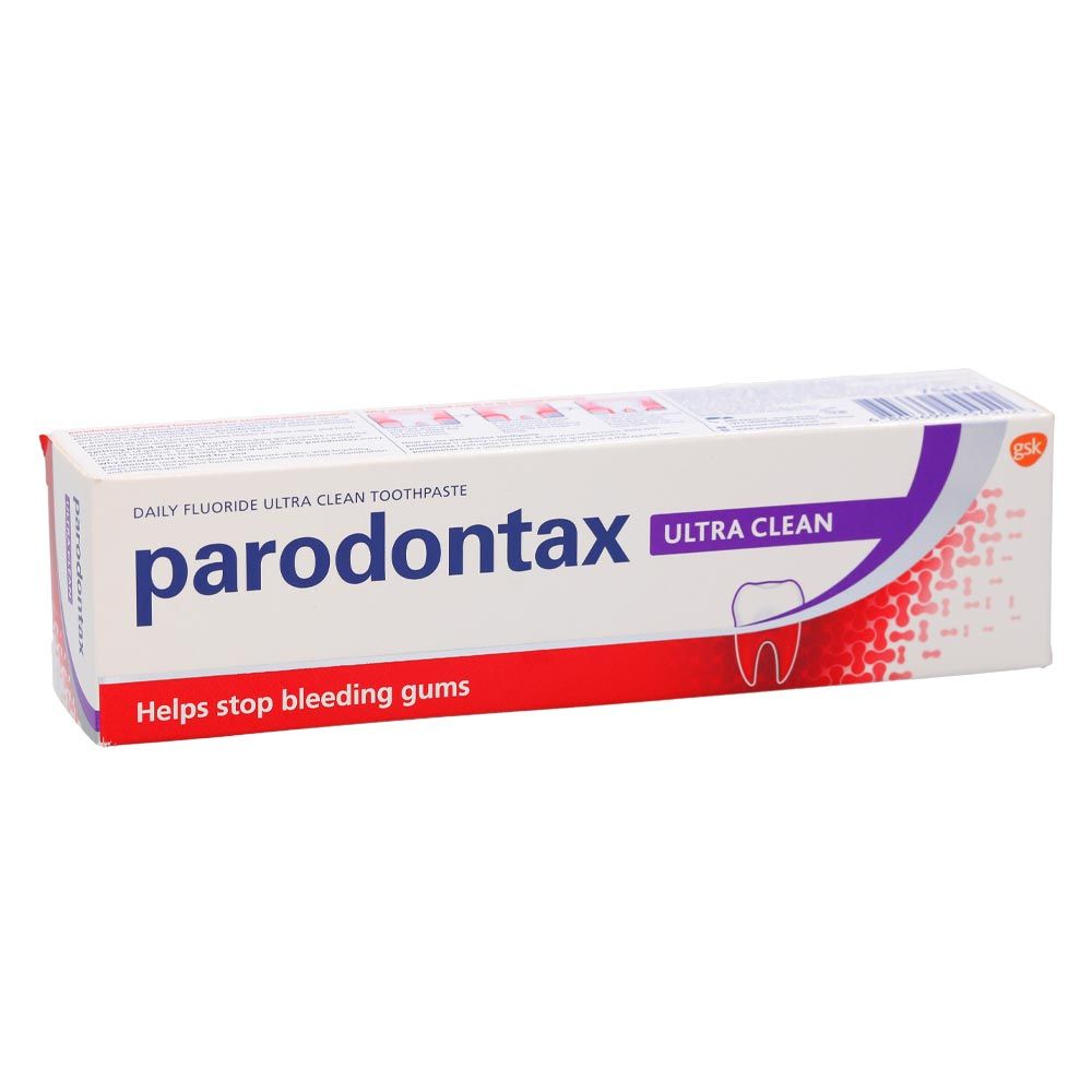 Buy Parodontax Ultra Clean Toothpaste, 75ml Online in Oman | Talabat Oman