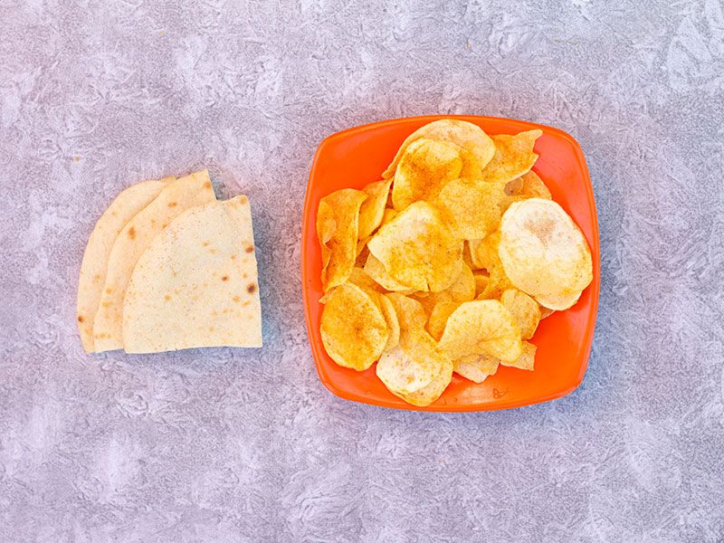 Potato Chips Sandwich